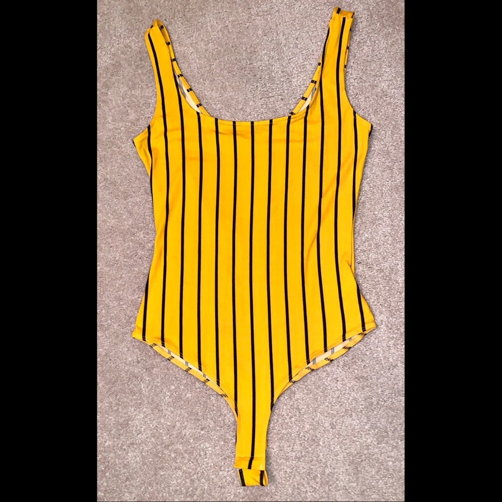 Scoop-neck Cheeky Bodysuit